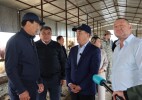 Нариман Төреғалиев Тасқала ауданындағы әлеуметтік нысандарды аралады