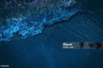 dark navy blue wave  seawater,  closeup, topview, copyspace for text