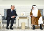 Президент Казахстана встретился c Эмиром Катара шейхом Тамимом бен Хамадом Аль Тани