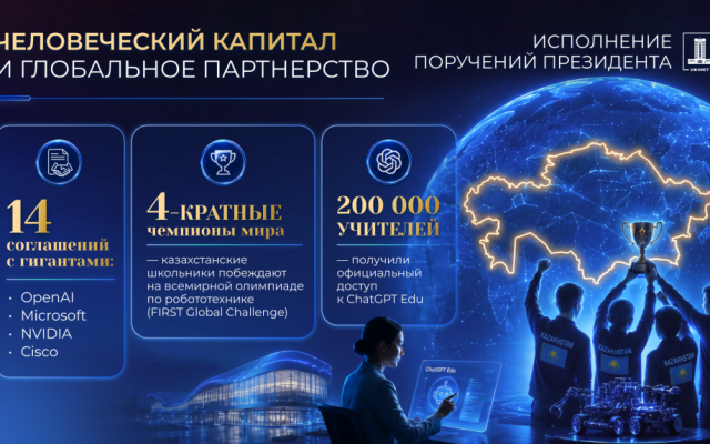 Глобальная синергия: Казахстан на мировой арене ИИ