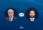 Мемлекет басшысы Черногория Президентіне құттықтау жеделхатын жолдады