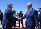 Президент Орталық Азия көшбасшыларының кездесуіне қатысу үшін Шолпан-Атаға барды