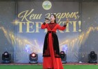 Теректіде ашық аспан астындағы концерт және жәрмеңке өтті