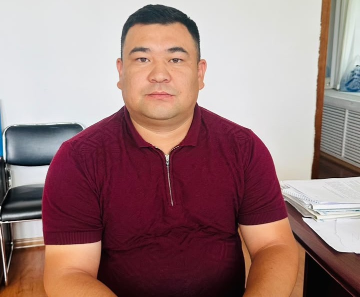Бөлім басшысы Ерхат Бекмолдин
