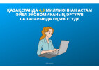 Қазақстанда 4,5 миллионнан астам әйел жұмыспен қамтылған
