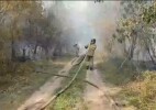 Батыс Қазақстан облысында табиғи өртті сөндіру жұмыстары жалғасуда