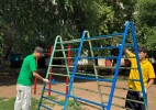 Оралда «50 жаңа аула» акциясы: таза орта – ортақ жауапкершілік