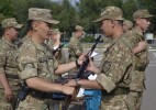 Оралда Ұлттық ұланның жас сарбаздарына қару табысталды