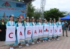Сабантой өтті дүркіреп