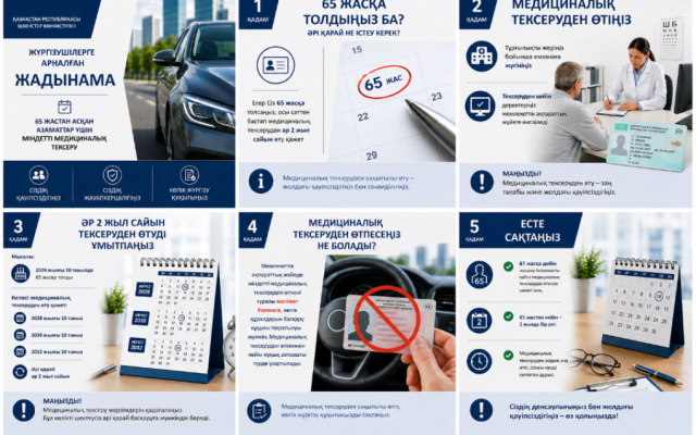«Жол жүрісі туралы» заңға енгізілген өзгерістер: ІІМ ең маңызды сұрақтарға жауап берді