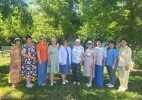 В округе Атамекен голосуют трудовыми коллективами