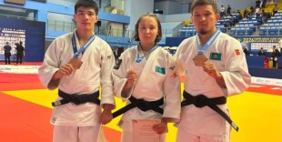 Жас дзюдошылары Азия кубогында жүлдегер атанды