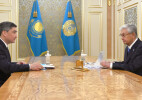 Мемлекет басшысы Премьер-министр Олжас Бектеновті қабылдады