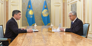 Глава государства принял Премьер-министра Олжаса Бектенова