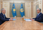 Мемлекет басшысы Қаржылық мониторинг агенттігінің төрағасы Жанат Элимановты қабылдады