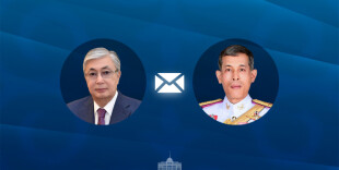 Мемлекет басшысы Таиланд Королі Маха Вачиралонгкорнды туған күнімен құттықтады