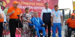 Первый чемпион по бочче