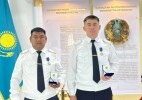 БҚО-да қарақшылық шабуыл жасаған күдіктіні ұстаған полицейлер марапатталды