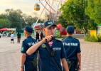 Молодые гвардейцы впервые вышли на охрану общественного порядка в Уральске