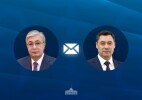 Қасым-Жомарт Тоқаев Садыр Жапаровты Қырғызстанның Тәуелсіздік күнімен құттықтады
