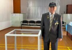 Сырым ауданы: Спорт қайраткері «Менің дауысым — менің ауылым!» акциясына қолдау көрсетті