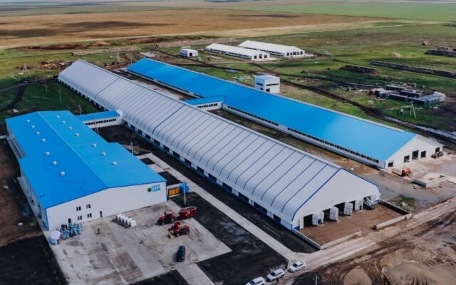 В Северо-Казахстанской области открыли мегаферму с крупнейшей в Центральной Азии доильной установкой