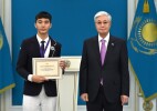 Ученик NIS Уральск удостоен высокой награды Президента