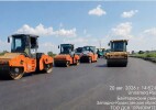 В ЗКО продолжается средний ремонт автодороги «Атырау – Уральск»
