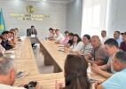 Бөкей орда ауданында мемлекеттік қолдау шараларын түсіндіруге арналған кеңейтілген кездесу өтті