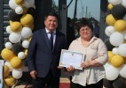 Сайқында су жаңа дүкеннің тұсауы кесілді