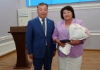Мәслихат төрағасына мерекелік медаль