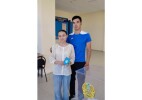 19 жастағы жас отбасы тұңғыш рет сайлауға қатысып, ел болашағы үшін таңдау жасады