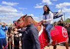 БҚО-да дзюдодан Әлем чемпионы Фатима Сұпығалиеваны салтанатты түрде қарсы алды