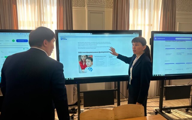 Конструктор расписания и ИИ-наставники: Bilim Group представила новые цифровые решения для школ на августовской конференции в ЗКО