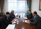 Қазақстанның Сыртқы істер министрлігінде ТМД Бас хатшысының Бірінші орынбасарымен кездесу өтті