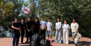 В ЗКО в рамках экологической акции «Таза Қазақстан» среди молодежи прошел «Экоквест».