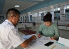 Ауданның белсенді аналары сайлауда өнеге көрсетті