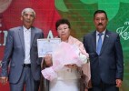 ​«Өнегелі өмір ізі»: Қазталовта Балқаным Какимованың мерейтойлық кеші өтті