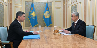 Глава государства принял Премьер-министра Олжаса Бектенова