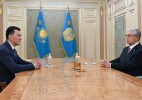 Мемлекет басшысы Вице-Президент Ерлан Қаринді қабылдады