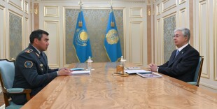 Глава государства принял министра по чрезвычайным ситуациям Чингиса Аринова