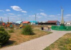 Центральный парк села Каратобе преобразовался