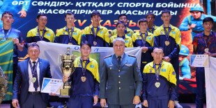 Юношеская сборная ЗКО стала победителем XV республиканского летнего чемпионата по пожарно-спасательному спорту