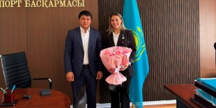 Спортсменка из ЗКО награждена нагрудным знаком «Спорт саласының үздігі»