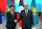 Президенты Казахстана и Лаоса провели переговоры в узком составе