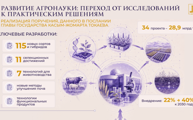 28,9 млрд тенге на 34 научные программы: разработки должны прийти в производство