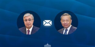 Мемлекет басшысы Вьетнам Социалистік Республикасының Тәуелсіздік күніне орай құттықтау жеделхатын жолдады