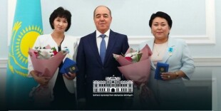 Мемлекеттік марапат табысталды