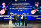 Оралда дәстүрлі әнші Қайрат Кәкімов 132 әнді домбырамен орындап, әлемдік рекорд орнатты