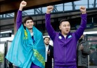 Оралда Азия ойындарының чемпионы Жоламан Биғабылды қарсы алды